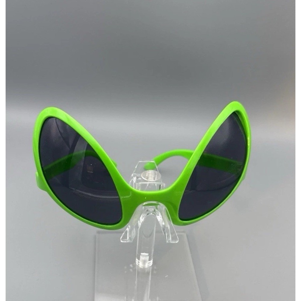 Halloween Green Scary Alien Glasses for Alien Costume Accessories, Green Party